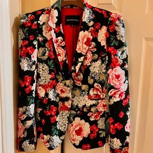 Floral Who What Wear Blazer
